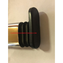 Embout Tube Arret 30x15 Chrome - Ref. EBPDB